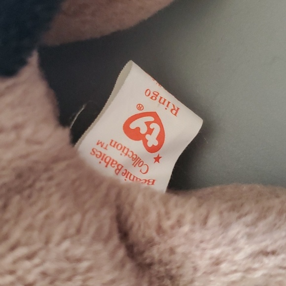 TY Beanie baby Ringo the Racoon 1995 - Picture 5 of 5